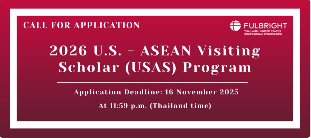 2026 Fulbright U.S. ASEAN Visiting Scholar USAS Program