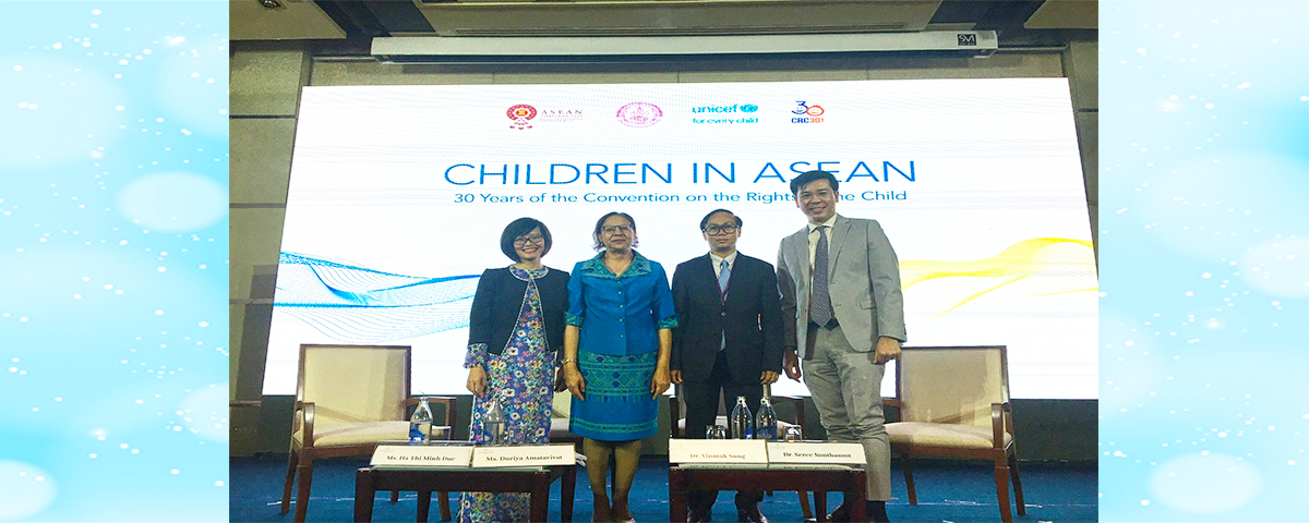CRC30 Children in ASEAN 4 11 2562