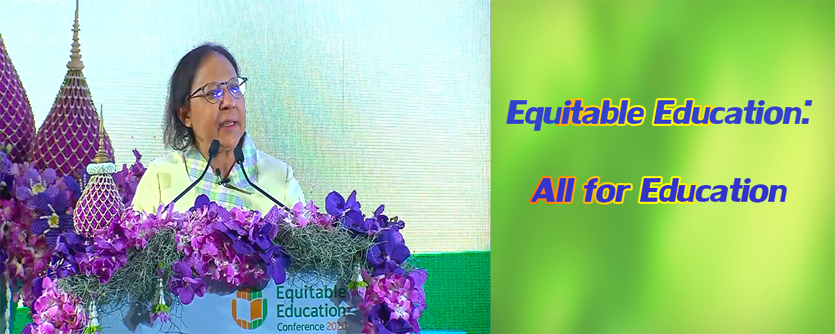Equitable Education All for Education 13 7 2563